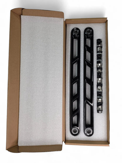 2024+ CAN-AM MAVERICK R REAR SWAY BAR LINKS ANODIZED BLACK