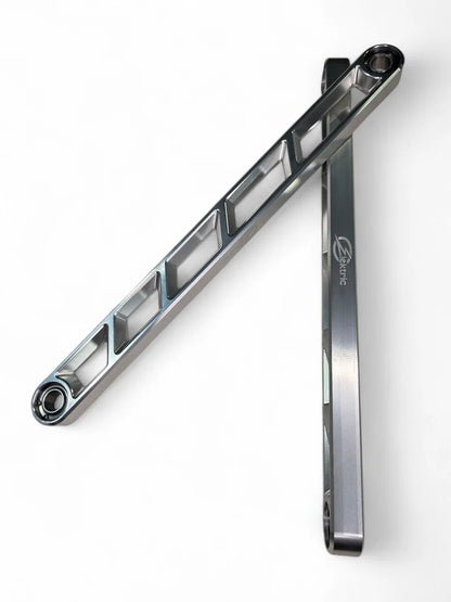 2024+ CAN-AM MAVERICK R REAR SWAY BAR LINKS ANODIZED CLEAR