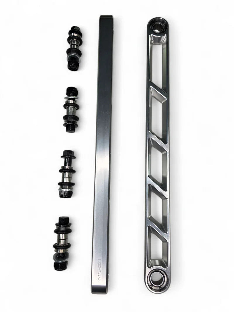 2024+ CAN-AM MAVERICK R REAR SWAY BAR LINKS ANODIZED CLEAR