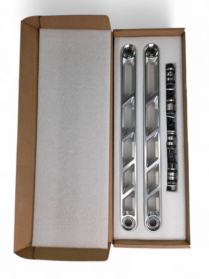2024+ CAN-AM MAVERICK R REAR SWAY BAR LINKS ANODIZED CLEAR