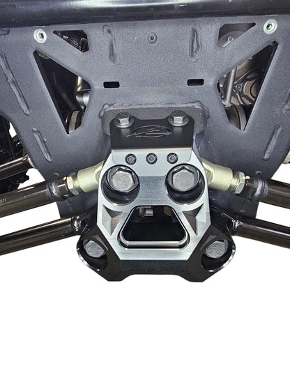 2024+ CAN-AM MAVERICK R BILLET RADIUS ROD PLATE (BLACK)