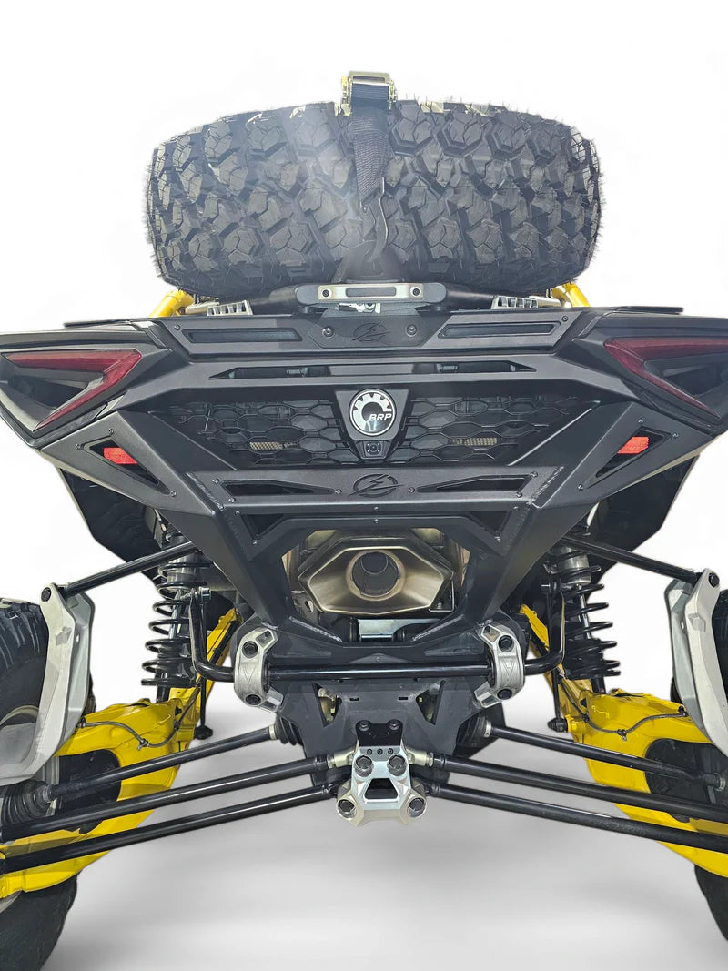 2024+ CAN-AM MAVERICK R BILLET RADIUS ROD PLATE (CLEAR)