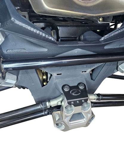 2024+ CAN-AM MAVERICK R BILLET RADIUS ROD PLATE (CLEAR)