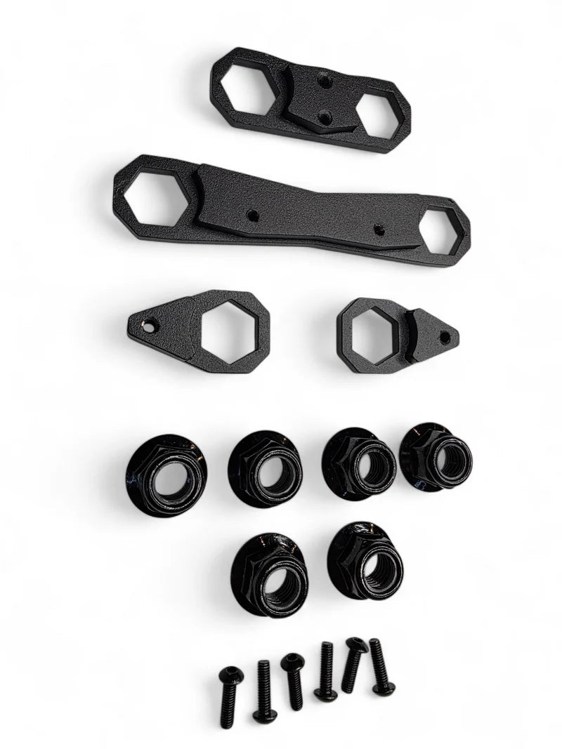 2024+ CAN-AM MAVERICK R REAR LINK NUT PLATE KIT