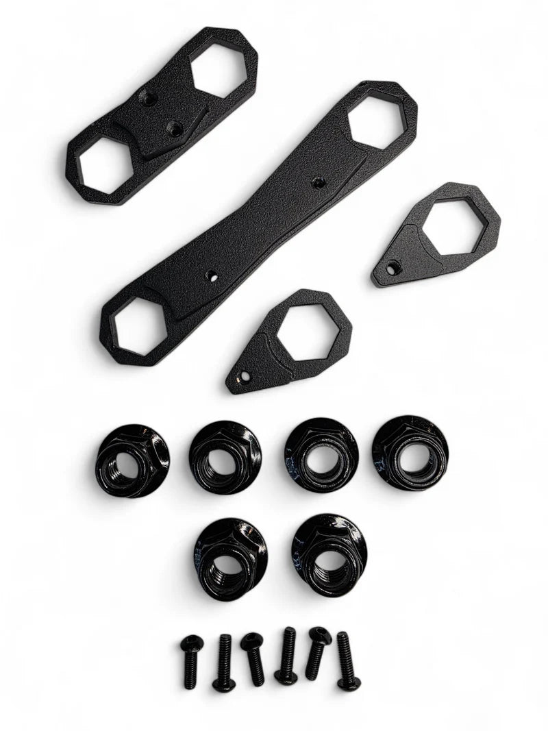 2024+ CAN-AM MAVERICK R REAR LINK NUT PLATE KIT