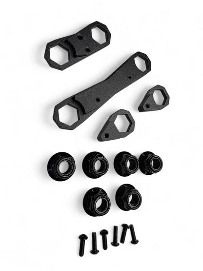 2024+ CAN-AM MAVERICK R REAR LINK NUT PLATE KIT