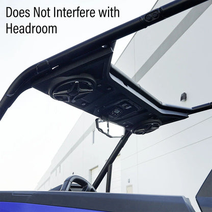 SSV Works 2024-2026 Polaris RZR XP 1000 2-Speaker Overhead Soundbar w/MRB3S Bluetooth Radio and Built-in Dome Light
