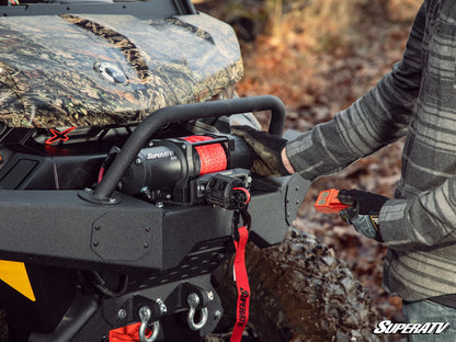 SuperATV Black Ops 2500 lb. UTV/ATV Winch | Wireless Remote & Synthetic Rope