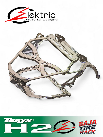 2026+ KAWASAKI TERYX H2 BAJA TIRE RACK