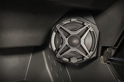 2017-2025 CAN-AM X3 PLUG & PLAY 6.5" FRONT-KICK SPEAKER-PODS ADD-ON FOR SSV X3 AUDIO-KITS