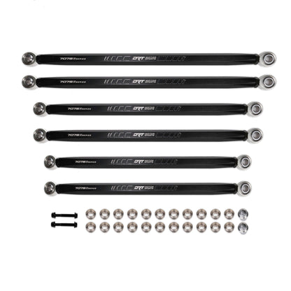 DRT Motorsports Billet Aluminum Race Series 7075 XD Hex Bar Radius Rod Set For Can Am Maverick R - view 1