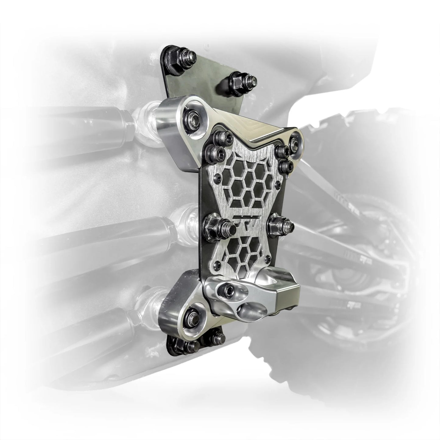 CAN-AM X3 2017+ BILLET ALUMINUM 3-PC RADIUS ROD PLATE KIT