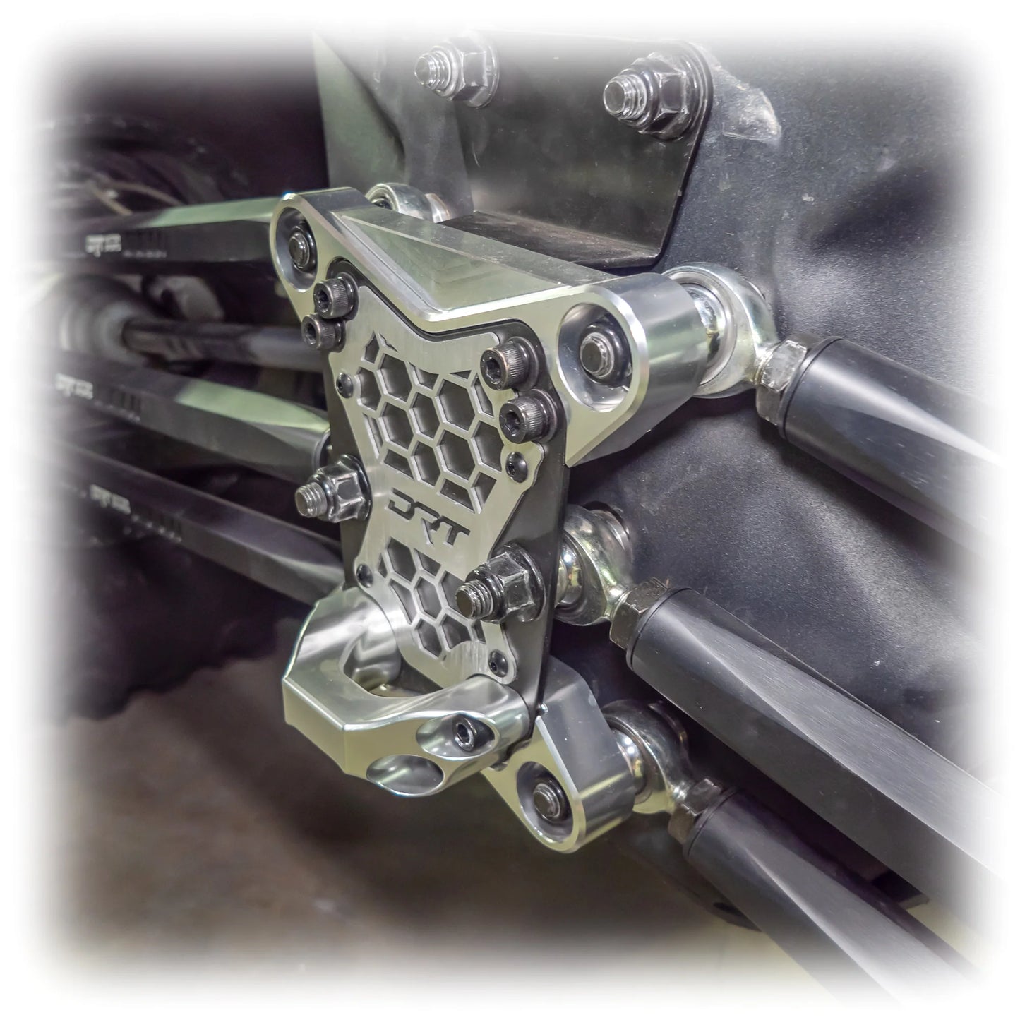 CAN-AM X3 2017+ BILLET ALUMINUM 3-PC RADIUS ROD PLATE KIT
