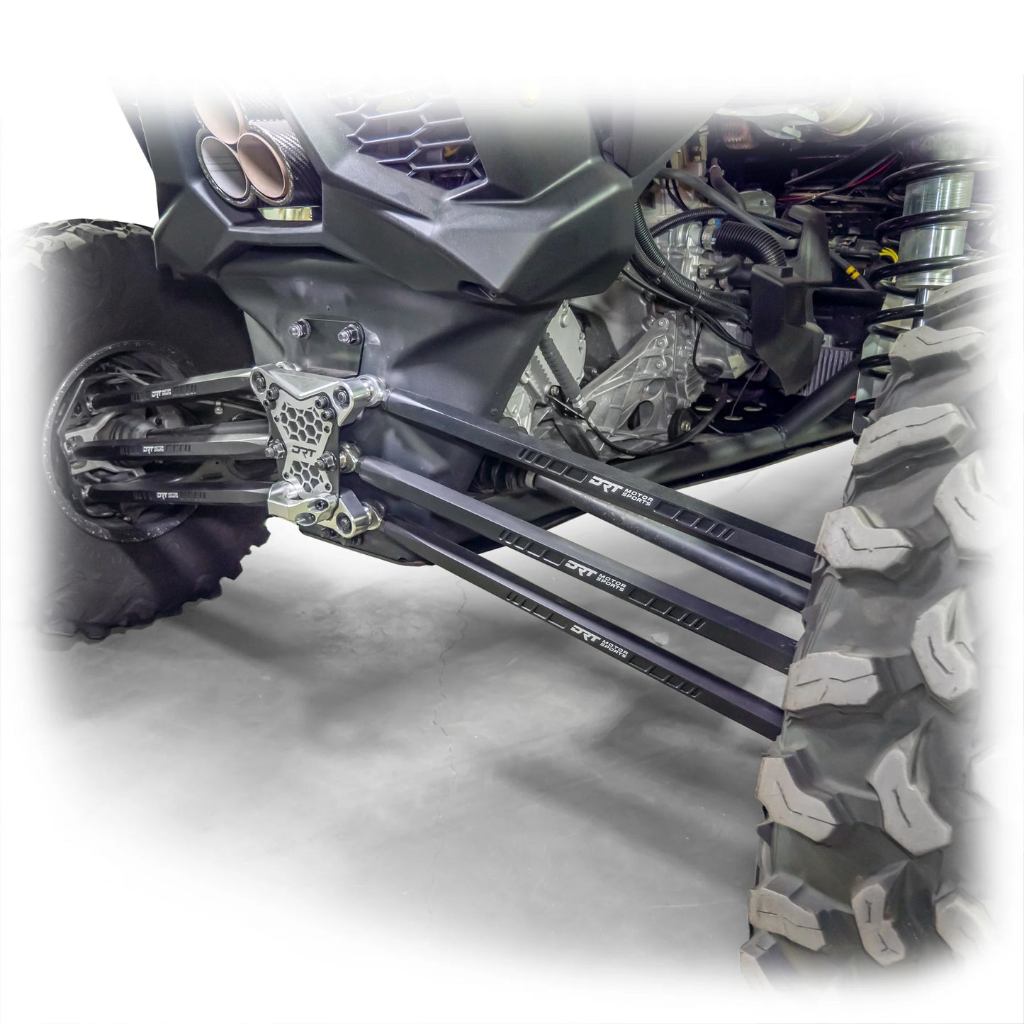 CAN-AM X3 2017+ BILLET ALUMINUM 3-PC RADIUS ROD PLATE KIT
