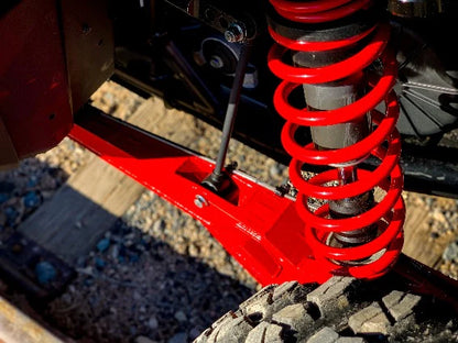 HCR RACING DUAL SPORT HIGH-CLEARANCE REPLACEMENT REAR TRAILING ARMS FOR POLARIS RZR PRO XP