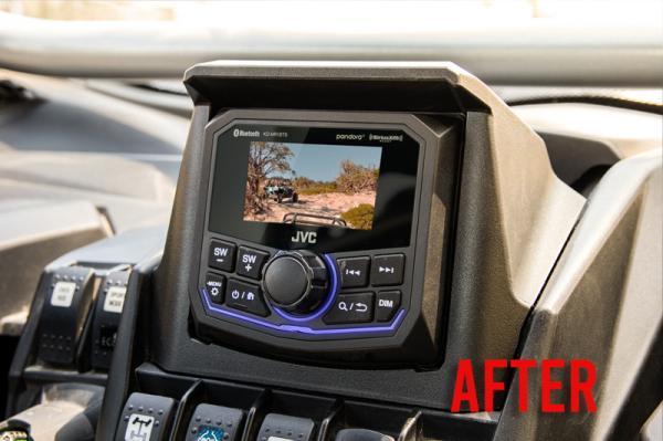 2017+ CAN-AM X3 JVC MR3 MEDIA RECEIVER PLUG & PLAY KIT