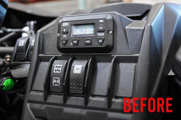 2017+ CAN-AM X3 JVC MR3 MEDIA RECEIVER PLUG & PLAY KIT