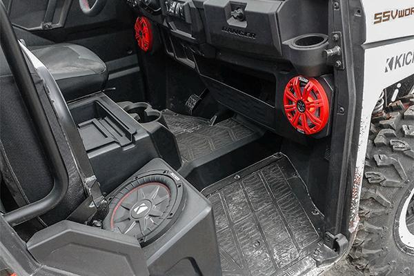 SSV Works 2018-2024 Polaris Ranger XP1000 10" Subwoofer for Ride Command