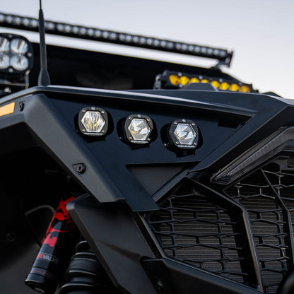 POLARIS S1 TRIPLE LED HEADLIGHT KIT - POLARIS RZR PRO XP 2020-24, PRO R/TURBO R 2022-24