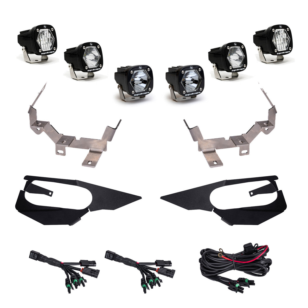 KAWASAKI TERYX KRX S1 "UNLIMITED" LED/LASER HEADLIGHT KIT - KAWASAKI TERYX KRX 1000 2023-2024
