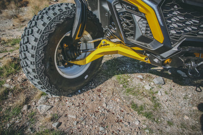 HCR RACING DUAL SPORT HIGH-CLEARANCE LOWER FRONT A-ARMS FOR THE CAN-AM MAVERICK R