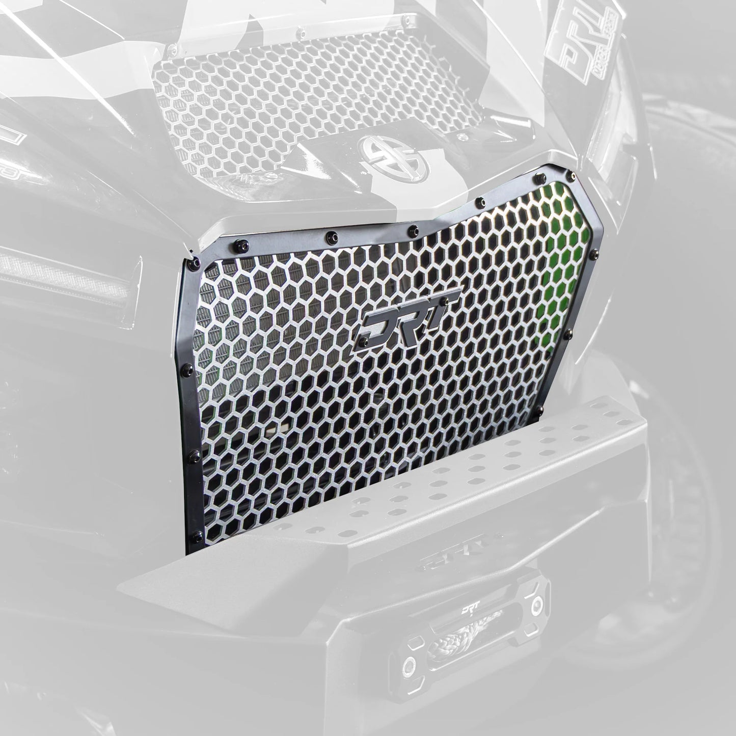 DRT MOTORSPORTS ALUMINUM FRONT GRILL FOR KAWASAKI TERYX H2