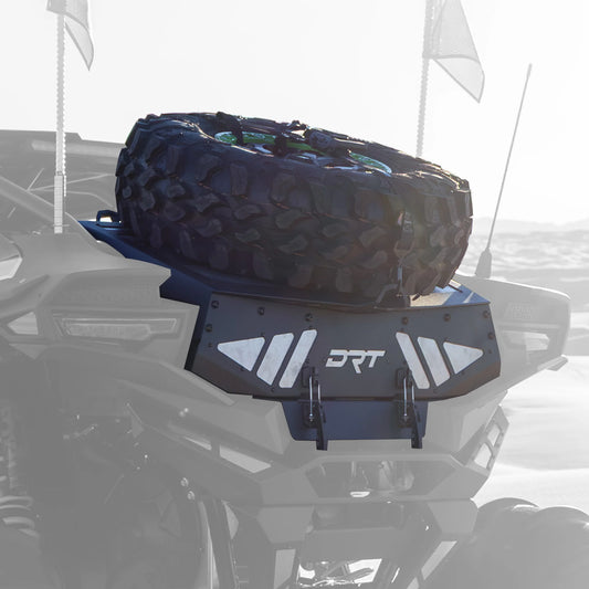 DRT Motorsports Tire Carrier & Trunk Enclosure System for Kawasaki Teryx H2