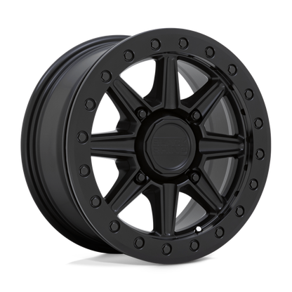 WEBB BEADLOCK MATTE BLACK 15X7 +51MM 4X137