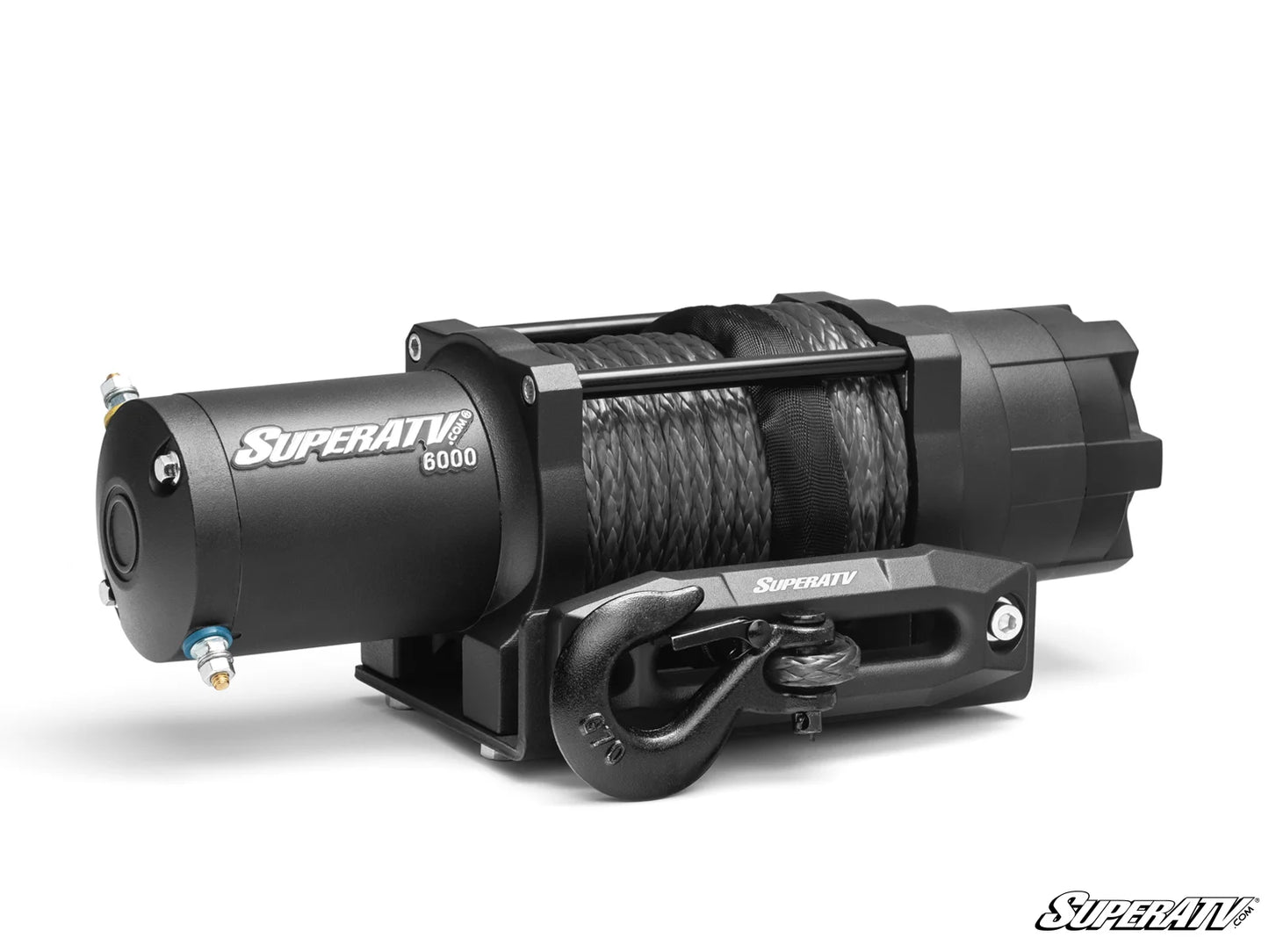 6000 Lb. UTV/ATV WINCH (WITH WIRELESS REMOTE & SYNTHETIC ROPE)