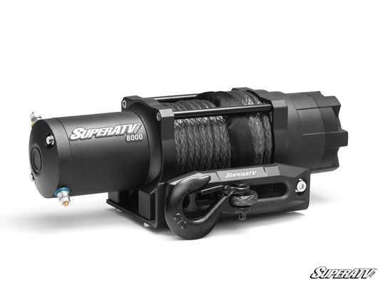 6000 Lb. UTV/ATV WINCH (WITH WIRELESS REMOTE & SYNTHETIC ROPE)