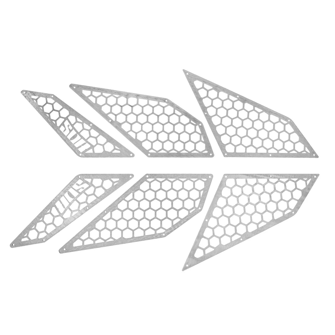 POLARIS PRO XP/PRO R/TURBO R BED GRILLE KIT (6 pc. kit)