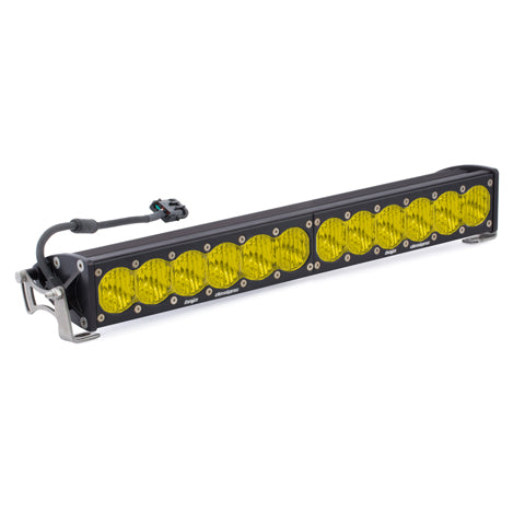 Baja Designs OnX6+ Black 20 Inch Wide Cornering Baja Amber - 452014