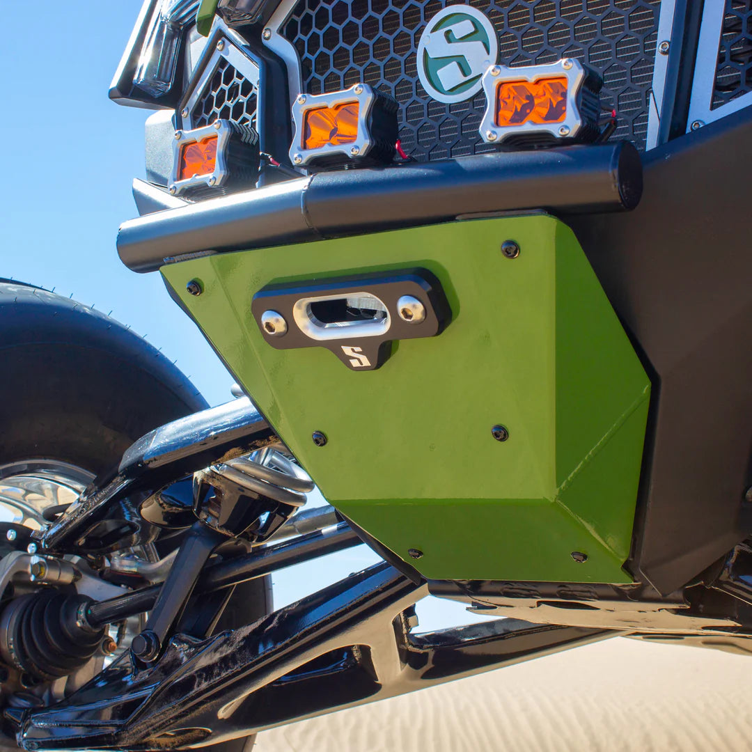 POLARIS PRO R /TURBO R WINCH SINGLE TUBE FRONT BUMPER