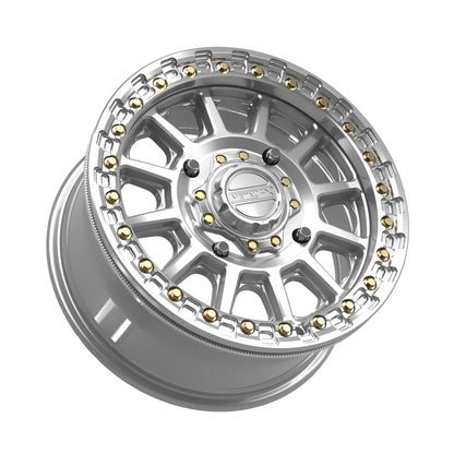 Metal FX Offroad Rampage Beadlock Wheel – Gloss Silver Machined