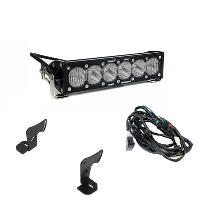 Baja Designs OnX6+ 10" Light Bar Hood Mount Kit - Polaris 2025 RZR Pro R, Pro S, Pro XP