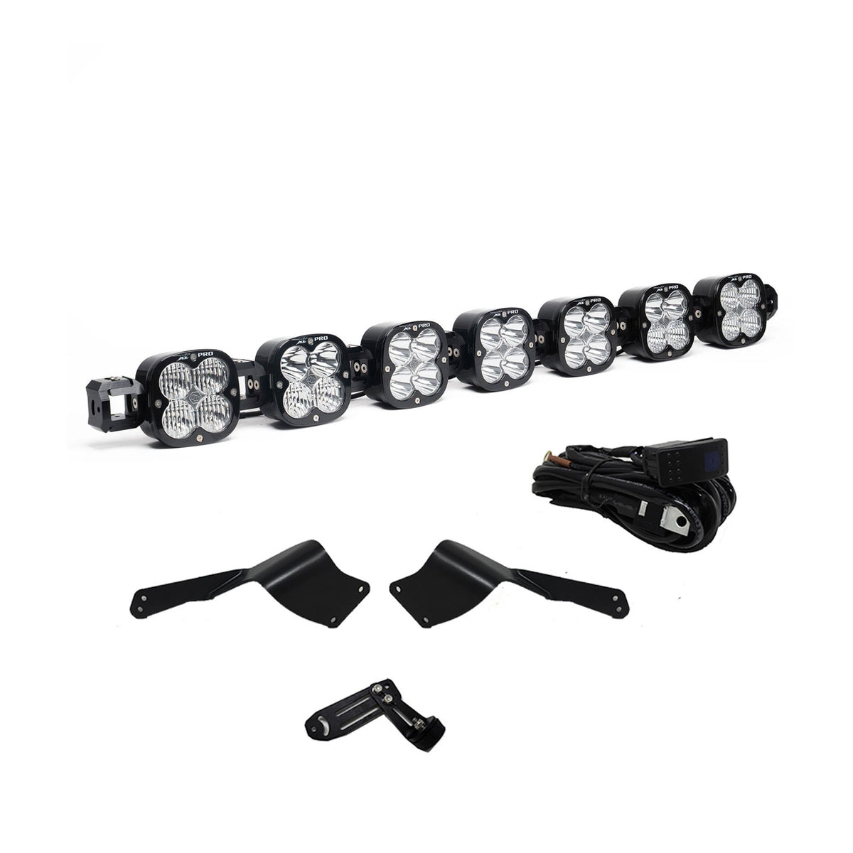 Baja Designs Can-Am XL Linkable Roof Mount Light Kit - Can-Am Maverick X3 2017-24