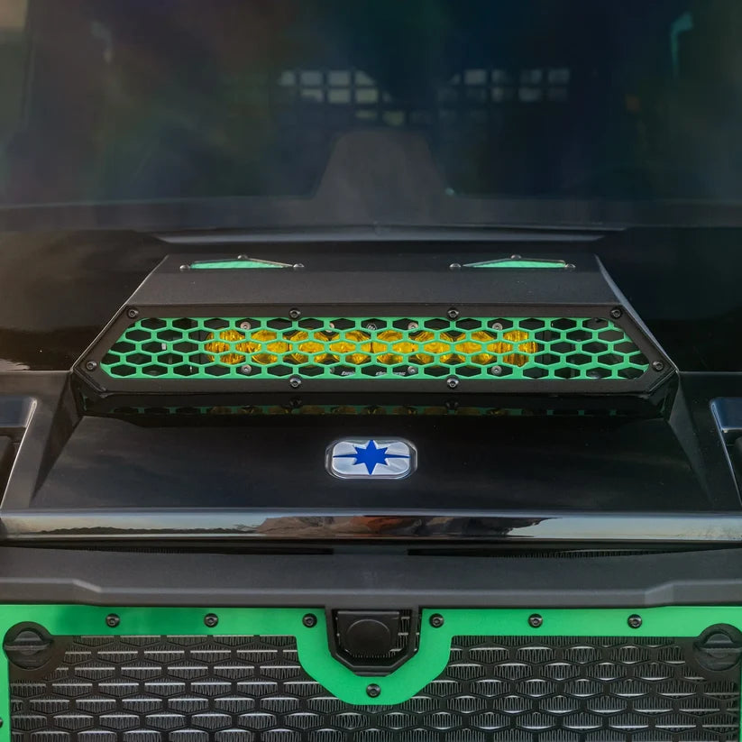 SDR Motorsports Polaris Xpedition Hood Mounted Light Bar Scoop