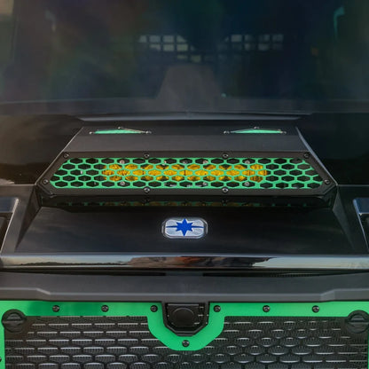 SDR Motorsports Polaris Xpedition Hood Mounted Light Bar Scoop