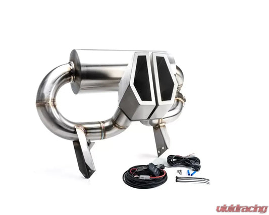 Agency Power Valvetronic Exhaust | Can-Am Maverick X3 Turbo | Silver Tips