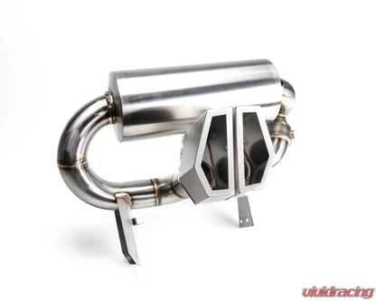Agency Power Valvetronic Exhaust | Can-Am Maverick X3 Turbo | Silver Tips