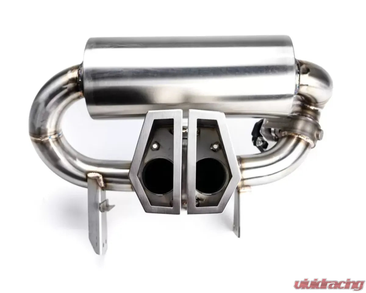 Agency Power Valvetronic Exhaust | Can-Am Maverick X3 Turbo | Silver Tips