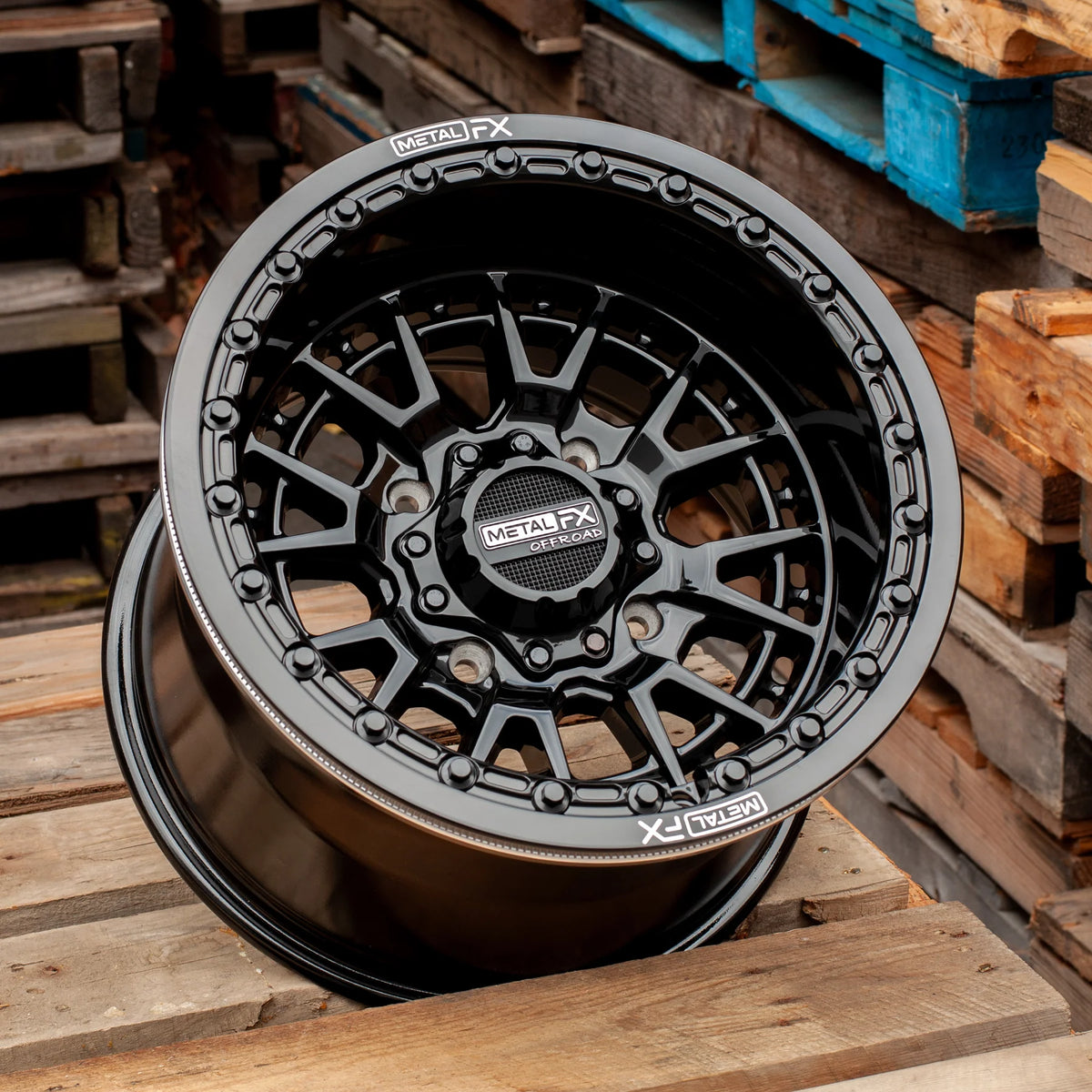 Slayer Inball Wheels Slayer Beadlock - Gloss Black | Metal FX Offroad - UTV Wheels | Metal ...