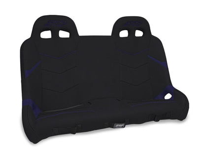 GT4 QUICK RELEASE REAR SUSPENSION BENCH SEAT FOR POLARIS RZR PRO XP4, PRO R4, PRO S4, TURBO R4
