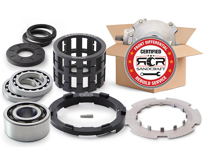 GEN 2 BULLETPROOF FRONT DIFFERENTIAL RE-BUILD 2017-2025 XP 1000 / XP TURBO / XPEDITION / RANGER / GENERAL