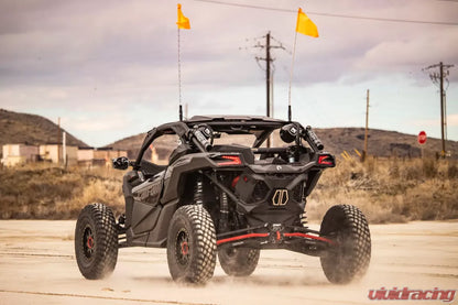 Agency Power Valvetronic Exhaust | Can-Am Maverick X3 Turbo | Silver Tips