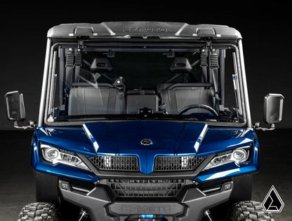 Assault Industries Scratch-Resistant Flip Windshield - CFMOTO UForce 1000 / 1000 XL