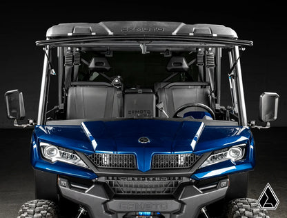 Assault Industries Scratch-Resistant Flip Windshield - CFMOTO UForce 1000 / 1000 XL