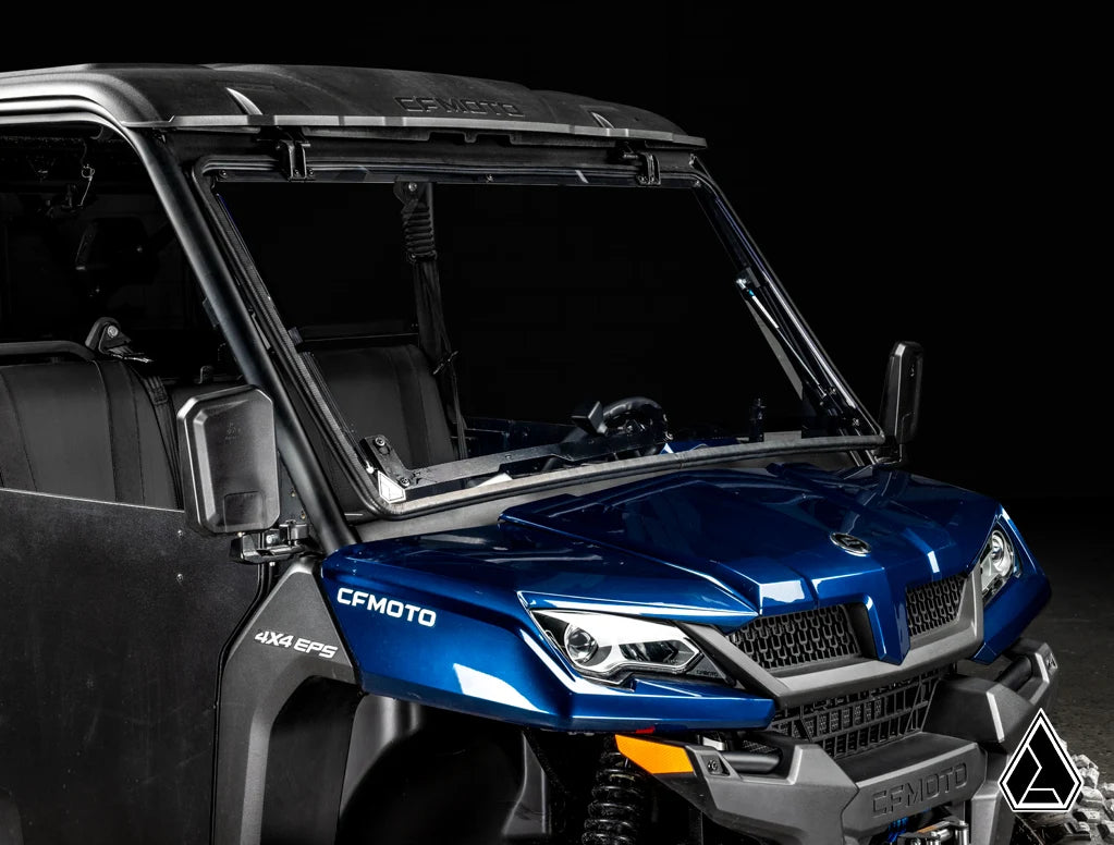 Assault Industries Scratch-Resistant Flip Windshield - CFMOTO UForce 1000 / 1000 XL