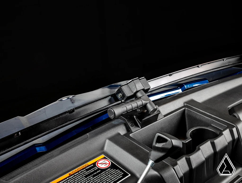 Assault Industries Scratch-Resistant Flip Windshield - CFMOTO UForce 1000 / 1000 XL