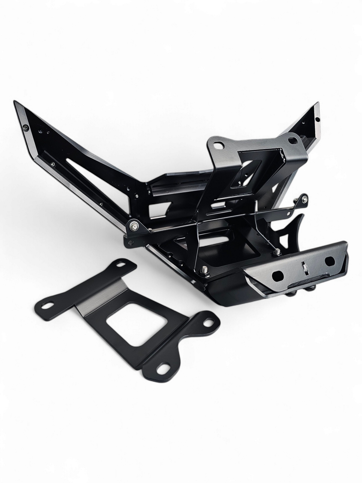 2017 TO CURRENT CAN-AM X3 MAVERICK MACHINED BILLET FRONT WINCH BUMPER (BLACK ANODIZE)